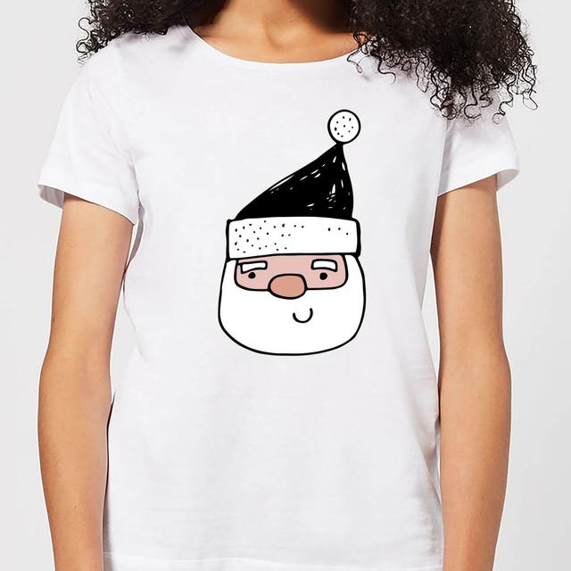 Santa Women's T-Shirt - White - L - Weiß on Productcaster.