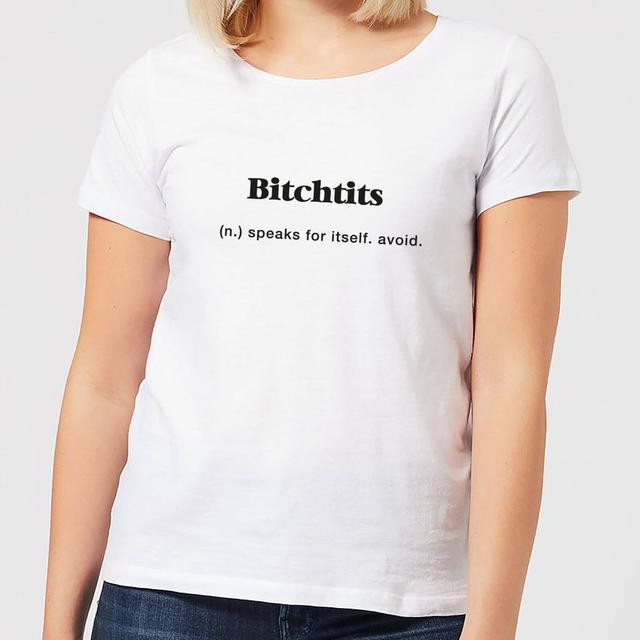 Bitchtits Women's T-Shirt - White - XXL - Weiß on Productcaster.