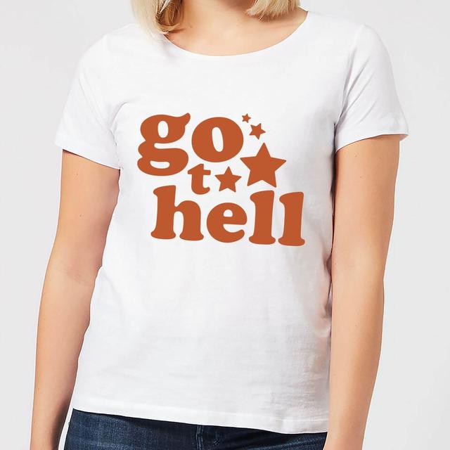 Go To Hell Women's T-Shirt - White - XL - Weiß on Productcaster.