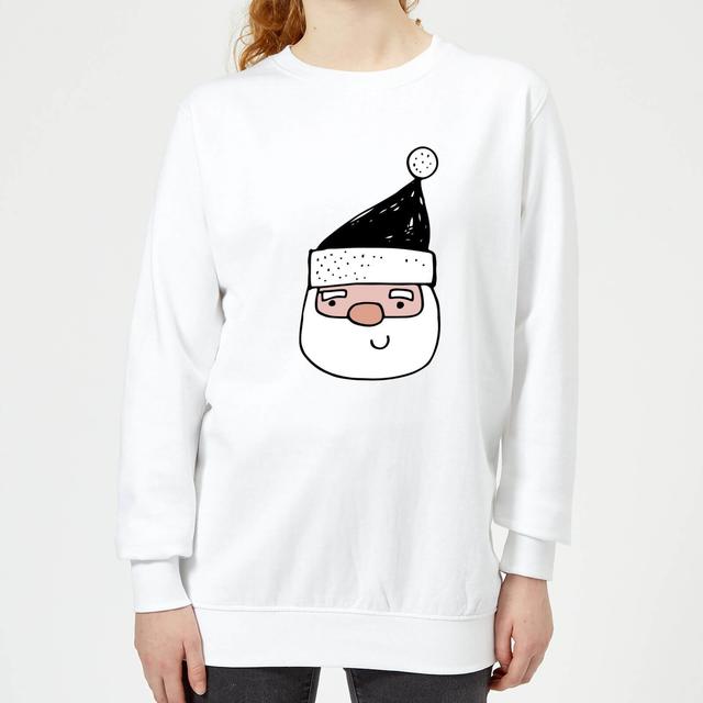 Santa Women's Sweatshirt - White - XL - White on Productcaster.