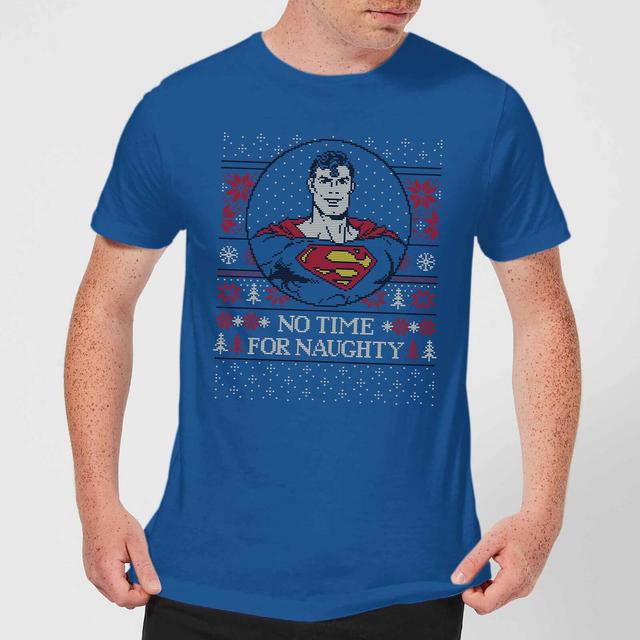 Camiseta de Navidad May Your Holidays Be Super para hombre - Azul real - XXL on Productcaster.