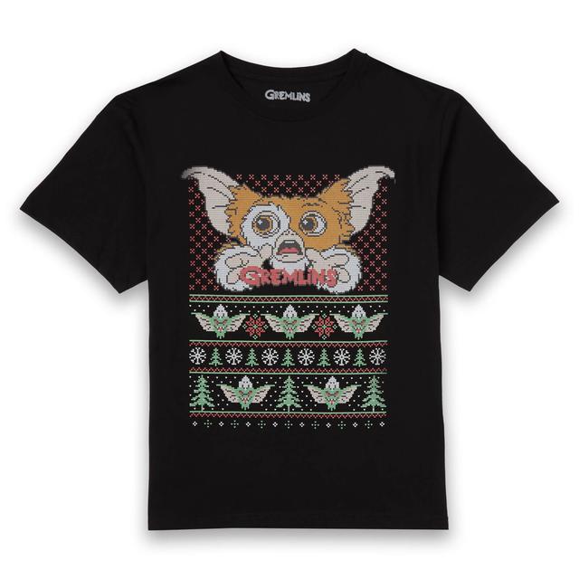 Gremlins Ugly Knit Men's Christmas T-Shirt - Black - XXL on Productcaster.