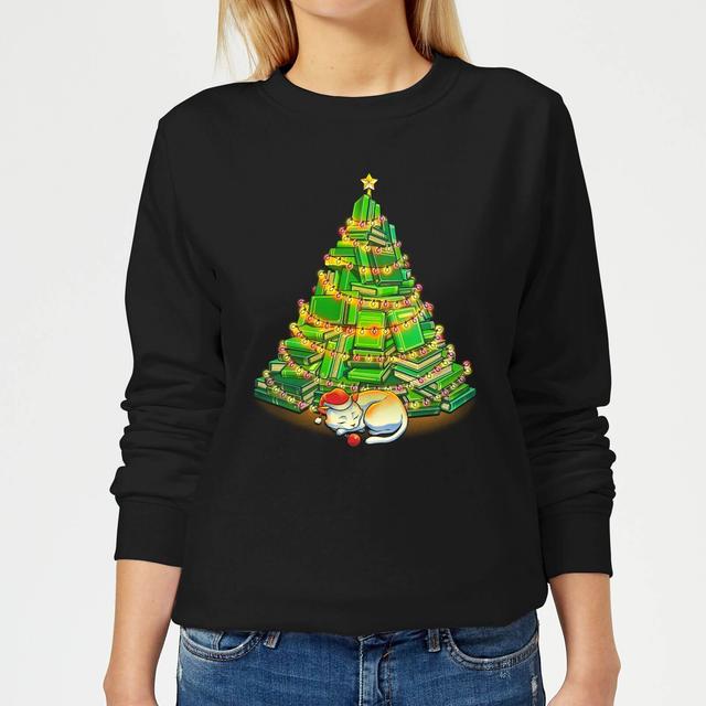 Tobias Fonseca My Favorite Xmas Tree Sudadera Navideña de Mujer - Negra - 5XL - Negro on Productcaster.