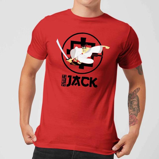 Samurai Jack They Call Me Jack Men's T-Shirt - Red - L on Productcaster.