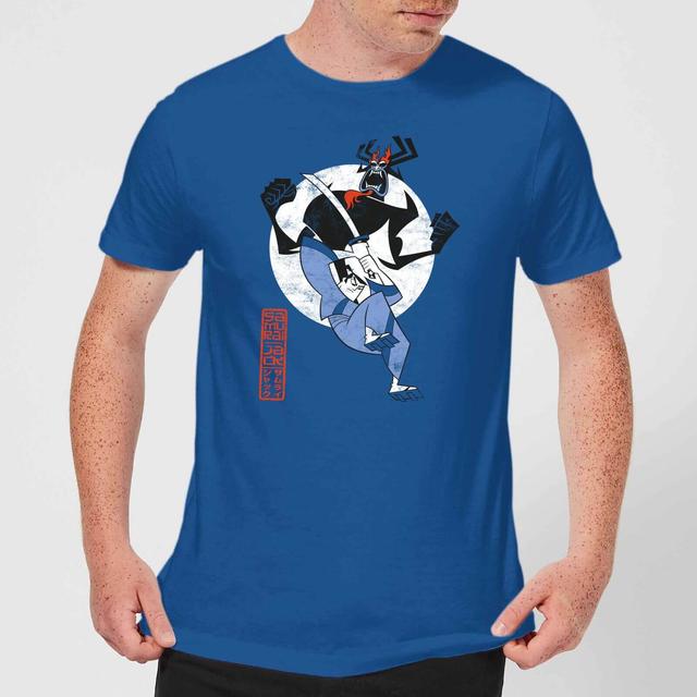 Samurai Jack Eternal Battle Men's T-Shirt - Royal Blue - L on Productcaster.