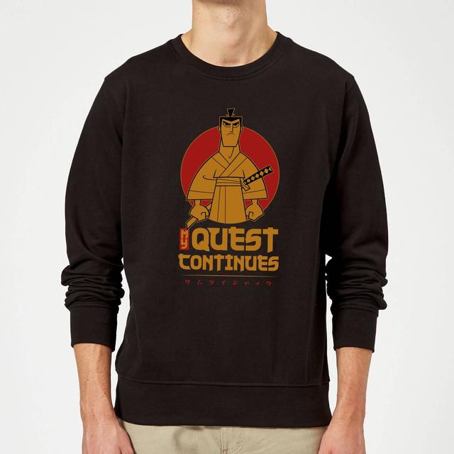 Samurai Jack My Quest Continues Sweatshirt - Black - S - Svart on Productcaster.