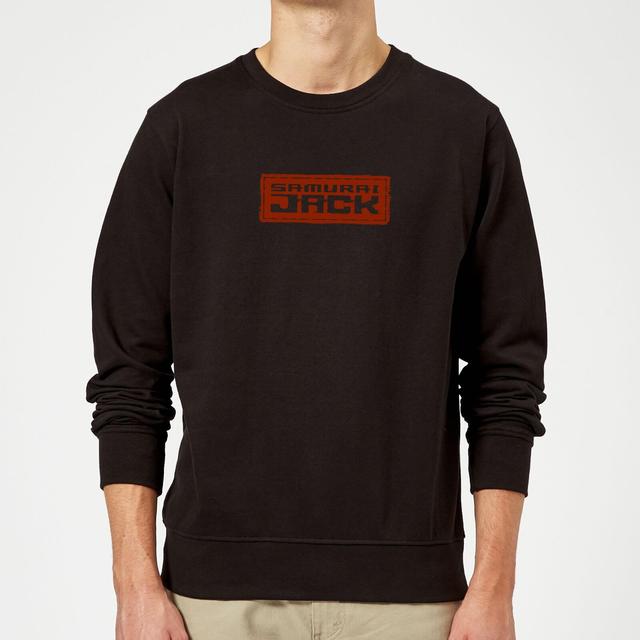 Sudadera con logotipo clásico de Samurai Jack - Negro - XXL - Negro on Productcaster.