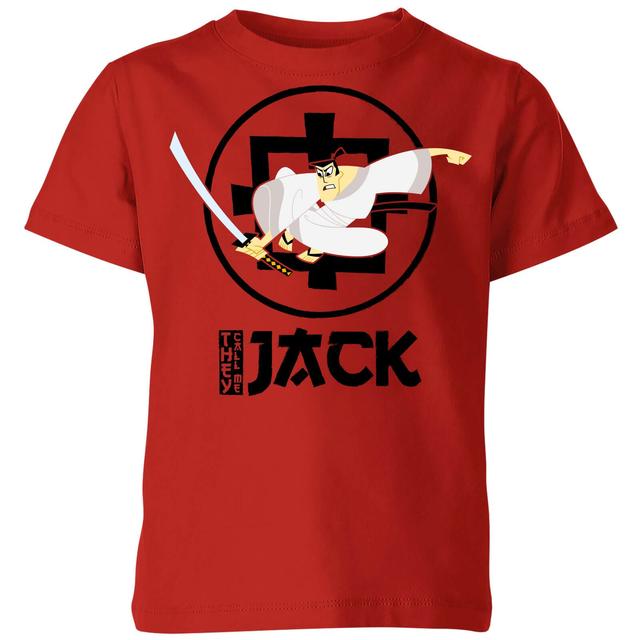 Camiseta para niños Samurai Jack They Call Me Jack - Rojo - 11-12 años on Productcaster.