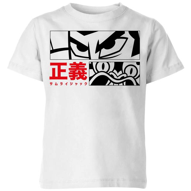 Samurai Jack Arch Nemesis Kids' T-Shirt - White - 9-10 Years on Productcaster.