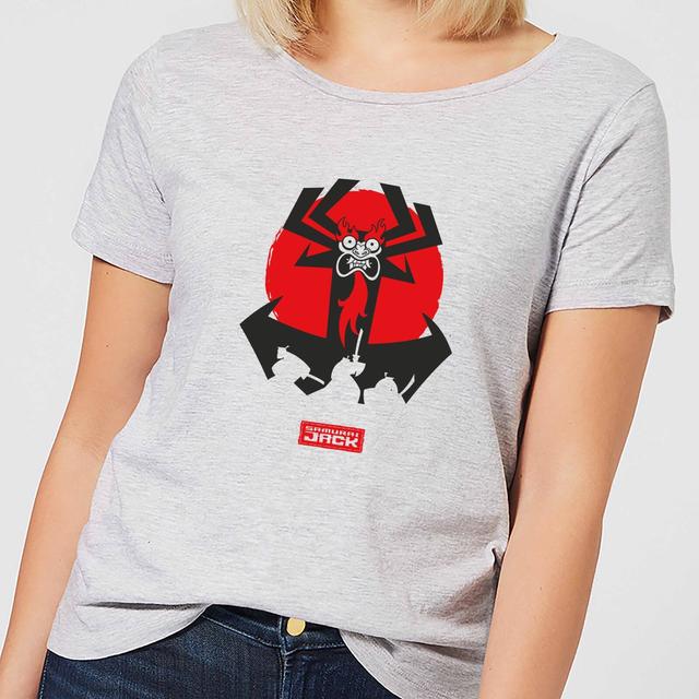 Samurai Jack AKU Women's T-Shirt - Grey - 4XL - Grau on Productcaster.