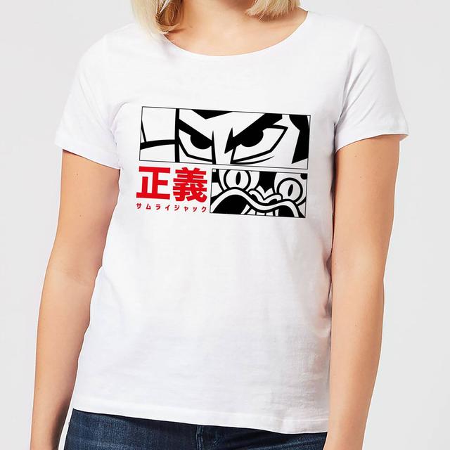 Samurai Jack Arch Nemesis Women's T-Shirt - White - L - Blanco on Productcaster.