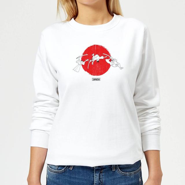 Sudadera para mujer Samurai Jack Sunrise - Blanco - M - Blanco on Productcaster.