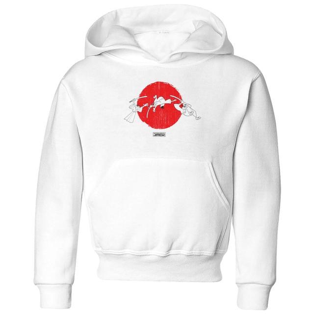 Samurai Jack Sunrise Kids' Hoodie - White - 11-12 años - Blanco on Productcaster.