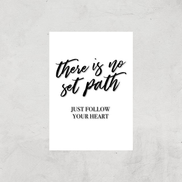 There Is No Set Path Art Print - A2 - Print Only on Productcaster.