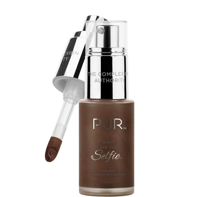 PÜR 4-in-1 Love Your Selfie Longwear Foundation and Concealer 30ml (Various Shades) - DPN2/Chestnut on Productcaster.