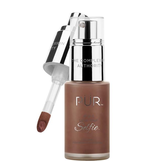 PÜR 4-in-1 Love Your Selfie Longwear Foundation and Concealer 30ml (Various Shades) - DPP1/Mocha on Productcaster.