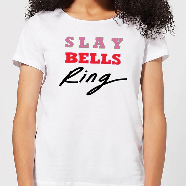 Slay Bells Ring Women's T-Shirt - White - S - Weiß on Productcaster.