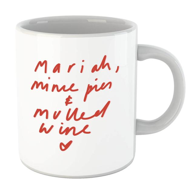 Mariah, Mince Pies & Mulled Wine Mug on Productcaster.