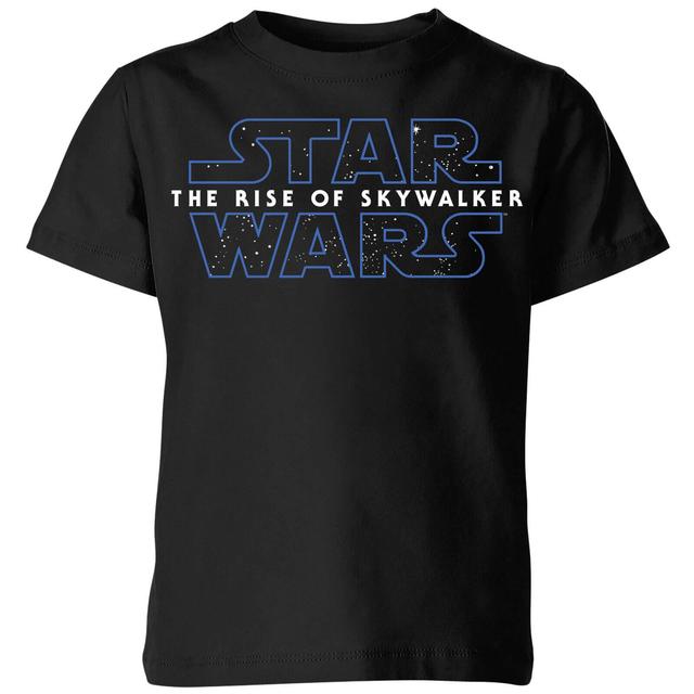 Camiseta The Rise of Skywalker Logo - Niño - Negro - 11-12 años - Negro on Productcaster.