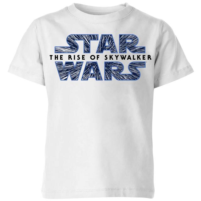 The Rise of Skywalker - T-shirt Hyperspace Logo - Blanc - Enfants - 3-4 ans on Productcaster.