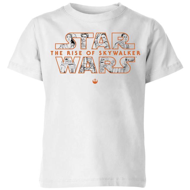 Camiseta The Rise of Skywalker Logo - Niño - Blanco - 11-12 años - Blanco on Productcaster.