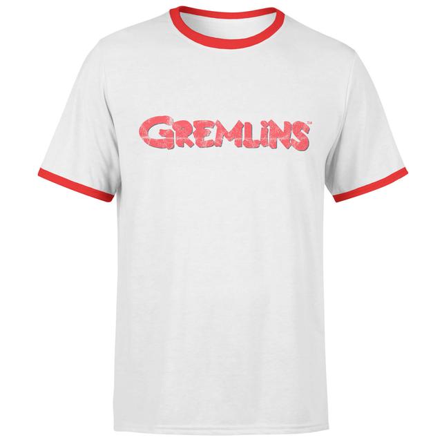 Camiseta Retro Logo de Gremlins - Blanco/ Rojo tono tono tono tono tono - M on Productcaster.