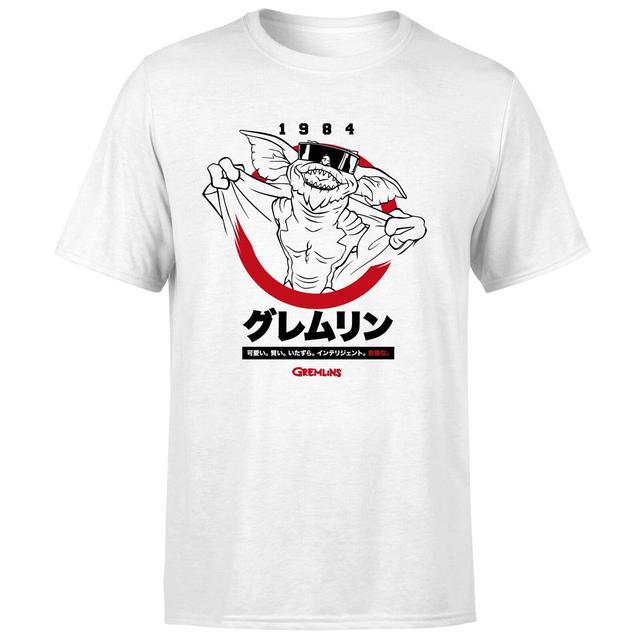 Camiseta japonesa para hombre Flasher de Gremlins - Blanco - XL on Productcaster.