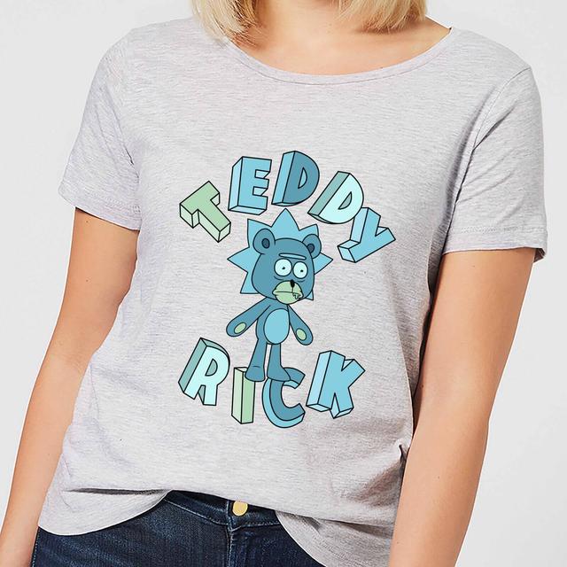 Camiseta Teddy Rick para mujer de Rick and Morty - Gris - 4XL on Productcaster.