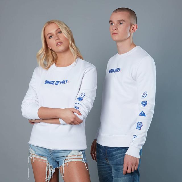 Sudadera Birds of Prey Emblem Sleeve - Unisex - Blanco - L - Blanco on Productcaster.