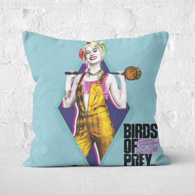 Harley Quinn Square Cushion - 50x50cm - Soft Touch on Productcaster.