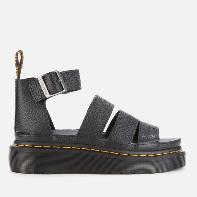 Dr. Martens Women's Clarissa II Quad Leather Sandals - Black - UK 7 on Productcaster.