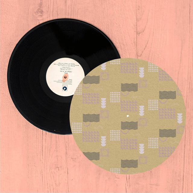 Golden Graphic Turntable Slip Mat Mehrfarbig on Productcaster.