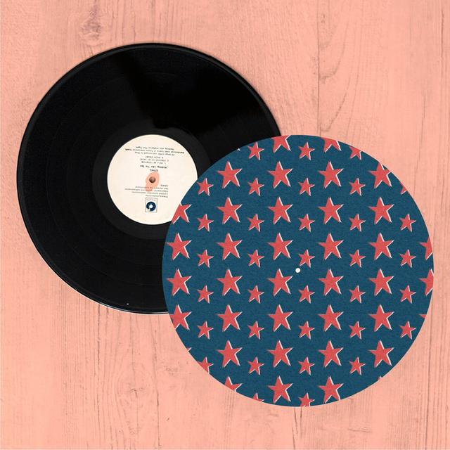 Bright Stars Turntable Slip Mat Mehrfarbig on Productcaster.