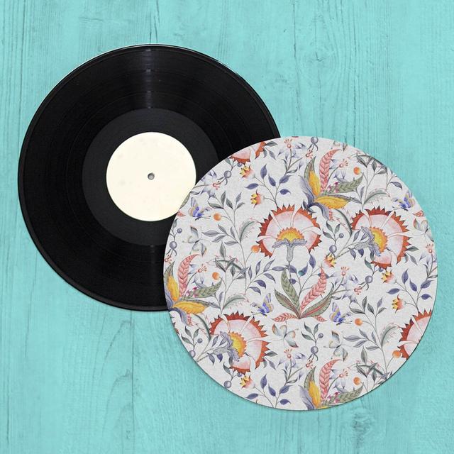 Watercolour Pretty Turntable Slip Mat Mehrfarbig on Productcaster.