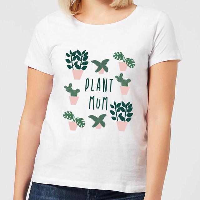 Plant Mum Women's T-Shirt - White - S - Weiß on Productcaster.