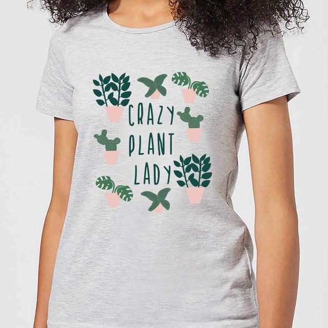 Crazy Plant Lady Women's T-Shirt - Grey - XXL - Grau on Productcaster.