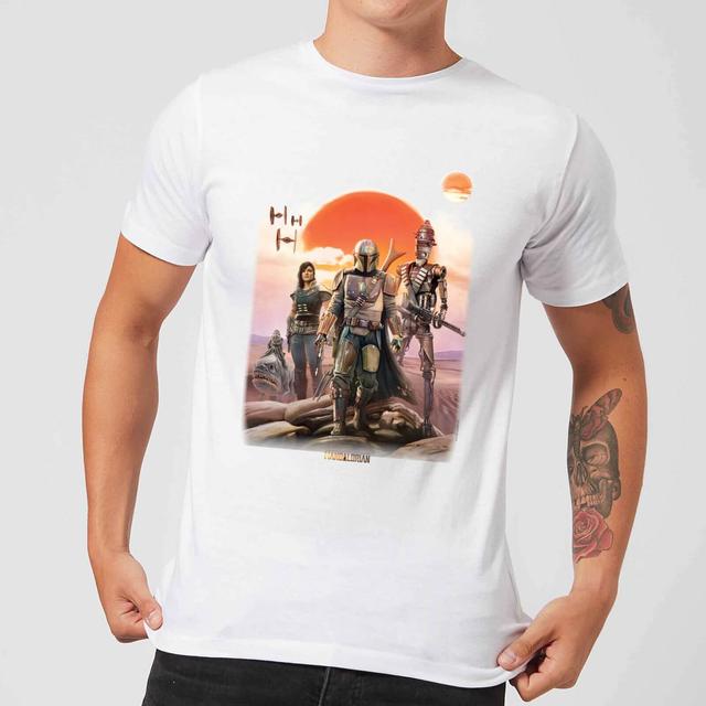 The Mandalorian Warriors Men's T-Shirt - White - M on Productcaster.