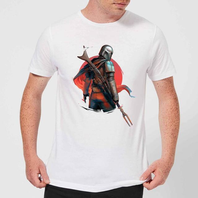 The Mandalorian Blaster Rifles Men's T-Shirt - White - 5XL on Productcaster.