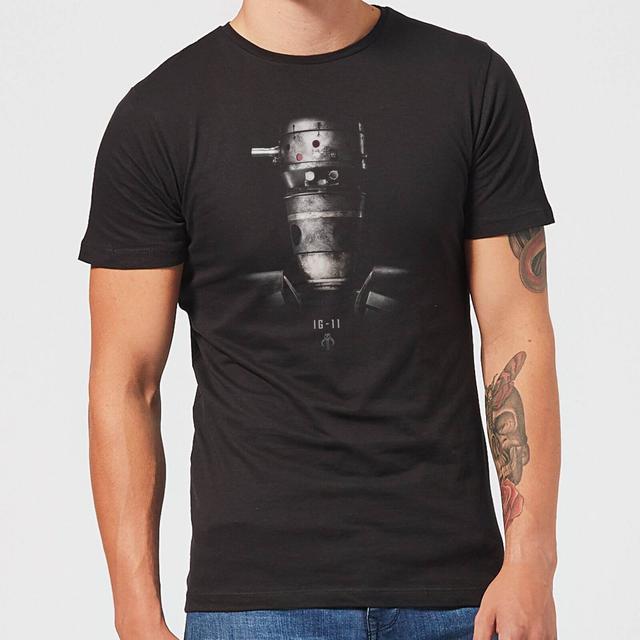 Camiseta The Mandalorian IG-11 Poster - Hombre - Negro - L on Productcaster.