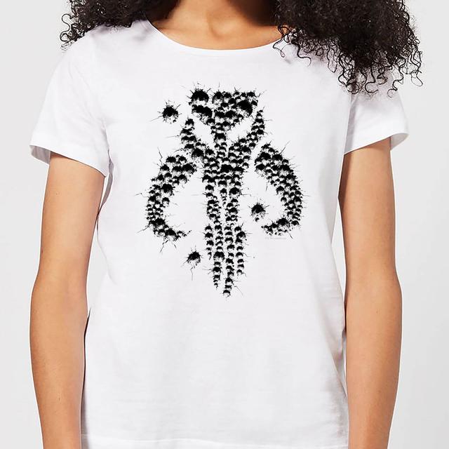 Camiseta The Mandalorian Blaster Skull - Mujer - Blanco - L on Productcaster.