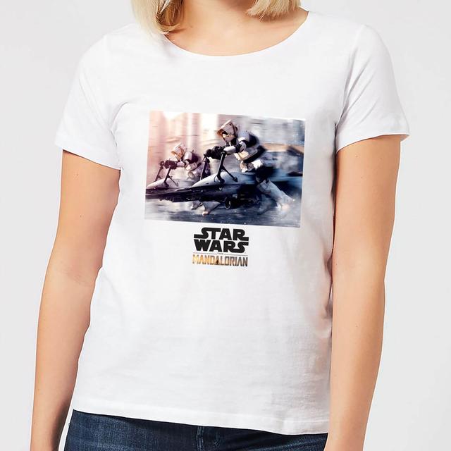 The Mandalorian Scout Trooper Women's T-Shirt - White - S - Weiß on Productcaster.