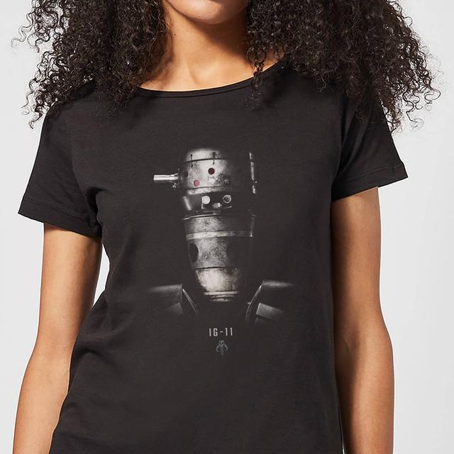 Camiseta The Mandalorian IG-11 Poster - Mujer - Negro - S - Negro on Productcaster.