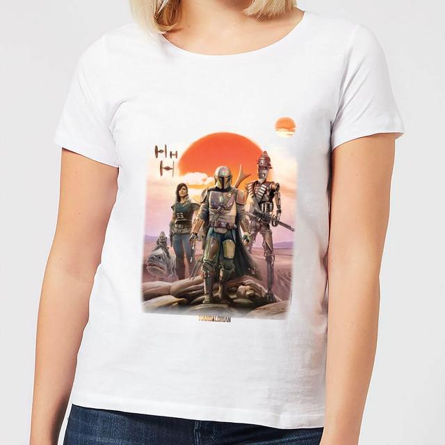 The Mandalorian Warriors Women's T-Shirt - White - L on Productcaster.