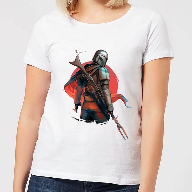 The Mandalorian Blaster Rifles Women's T-Shirt - White - S on Productcaster.