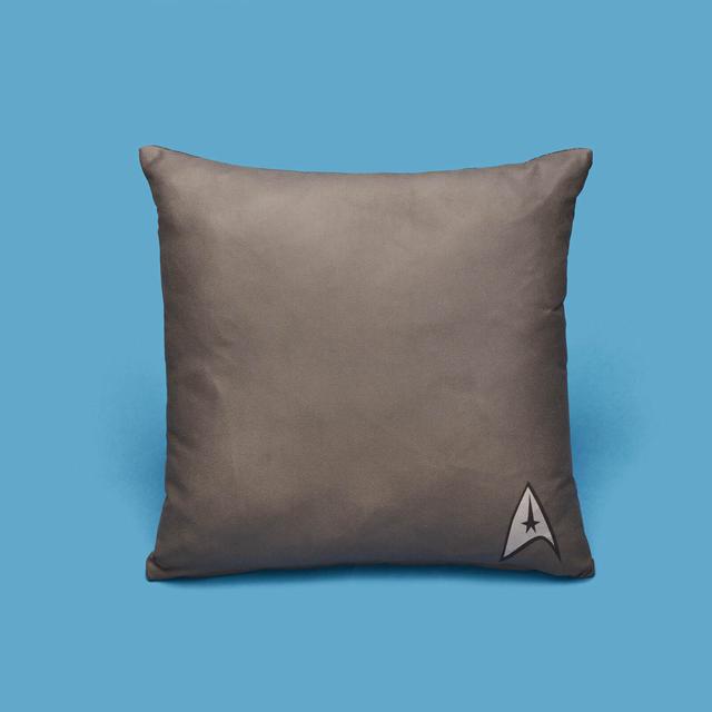 Star Trek Pattern And Logo Square Cushion - 60x60cm - Eco Friendly on Productcaster.