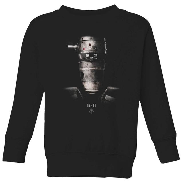 Sudadera The Mandalorian IG-11 Poster - Niño - Negro - 7-8 años on Productcaster.