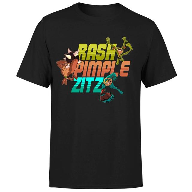 Camiseta Rash Pimple Zitz de Battle Toads - Negro - XXL on Productcaster.