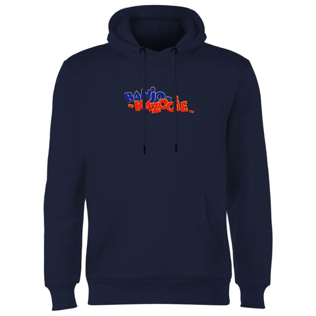 Banjo Kazooie Logo Hoodie - Navy - XXL on Productcaster.