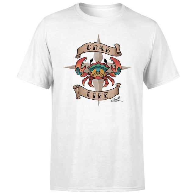 Camiseta Crab Life de Sea of Thieves - Blanco - S on Productcaster.