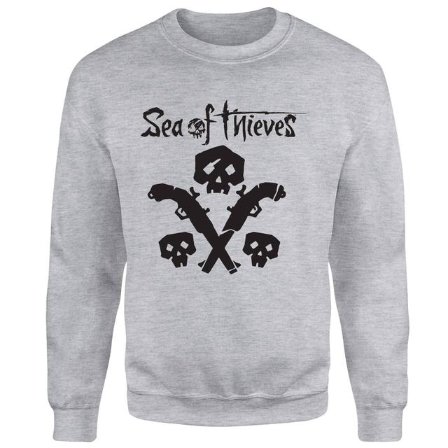 Sea of Thieves Pistols Sweatshirt - Grey - XL - Azul Marino on Productcaster.